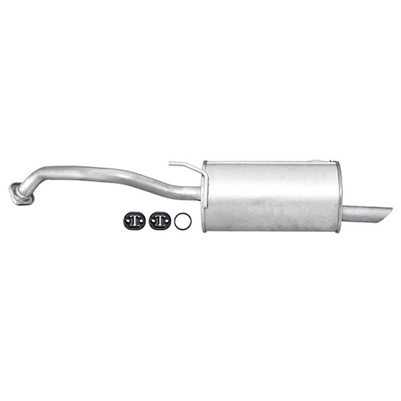 Hella End Silencer Rear fits Nissan Micra IV 2010-2015 1.2