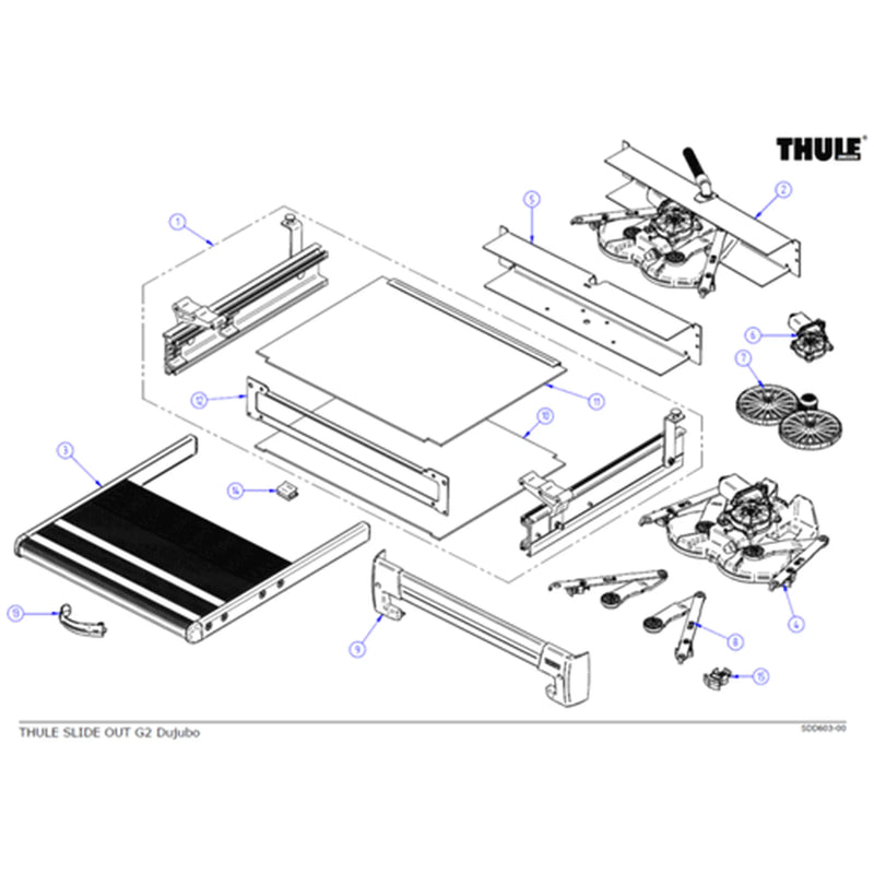 Thule LOW PROTECTION SLO G2 DJB 400 - 1500603708
