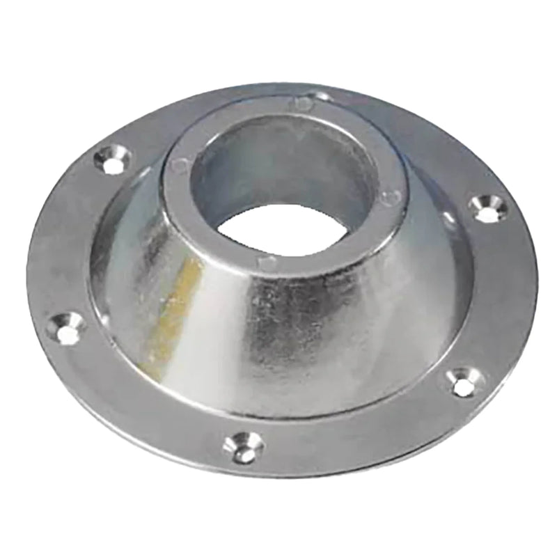 Fawo Conical Table Leg Base – Chrome