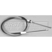 First Line Handbrake Cable Left Rear fits Peugeot Partner 2004-2011 1.9