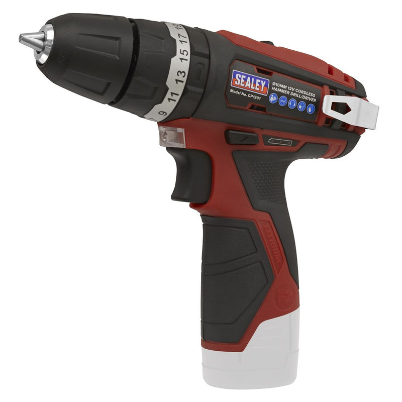 Sealey 4 x 12V SV12 Series Cordless Power Tool Combo Kit CP1200COMBO Sealey - Dynamic Drive