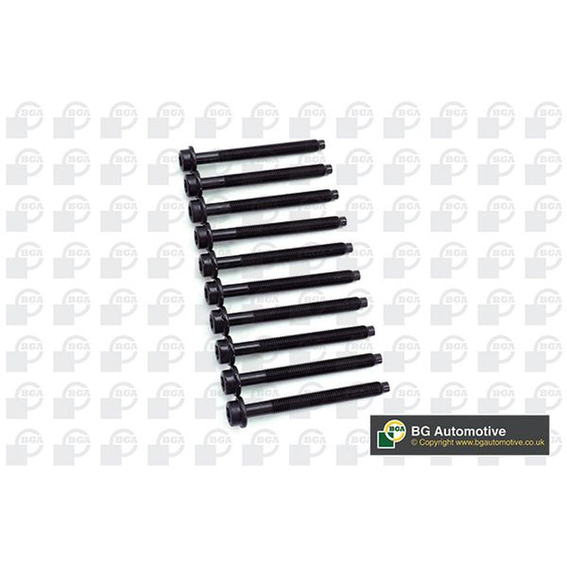 BGA Cylinder Head Bolt Set M10 fits Ford Cougar 1998-2001 2.0