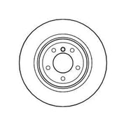 Abtex Rear Brake Vented Discs & Pads fits BMW 3 2004-2012