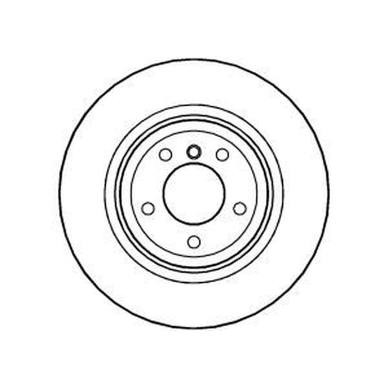 Abtex Rear Brake Vented Discs & Pads fits BMW 3 2004-2012