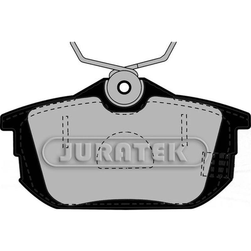 Juratek Rear Brake Pad Set fits Mitsubishi Carisma 1995-2006 1.3 1.6 1.8 1.9