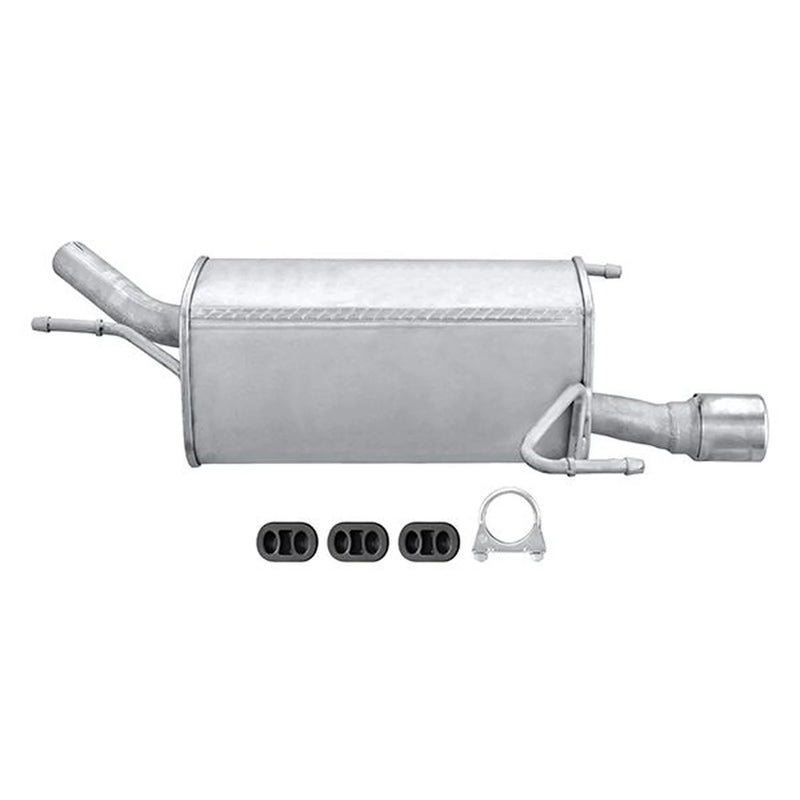 Hella End Silencer Rear fits Opel Corsa C 2000-2009 1.0