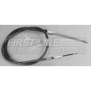 First Line Handbrake Cable Left Rear fits Ford Chassis 2000-2014 2.0 2.2