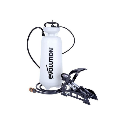 Evolution Pressurised Water Bottle with Foot Pump 15 litre Evolution - Dynamic Drive