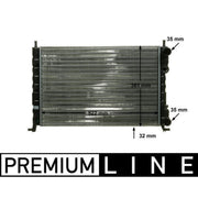 Mahle Engine Radiator CR 130 000P