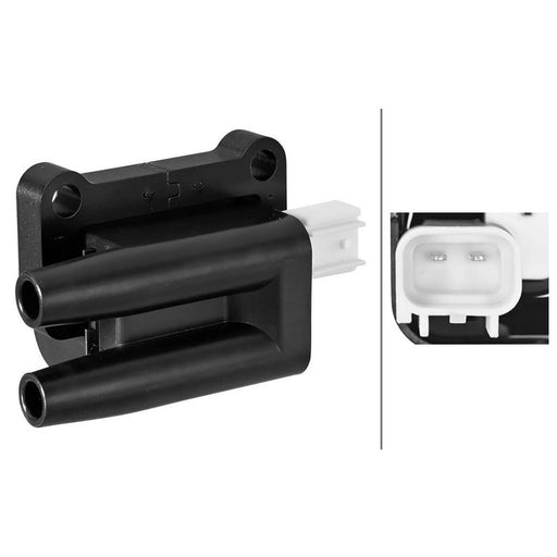 Hella Ignition Coil Pack Left fits Mitsubishi Shogun Sport I 1998-2000 3.0