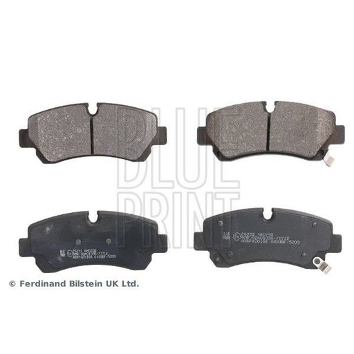 Blue Print Rear Brake Pad Set fits Maxus Deliver 9 2020 on 2.0