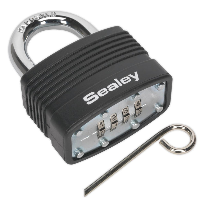 Sealey Steel Body Combination Padlock 46mm PL302C Sealey - Dynamic Drive