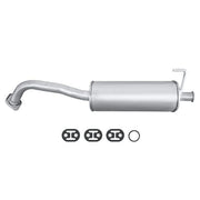 Hella End Silencer Rear fits Nissan Sunny 1990-1995 1.4 1.6