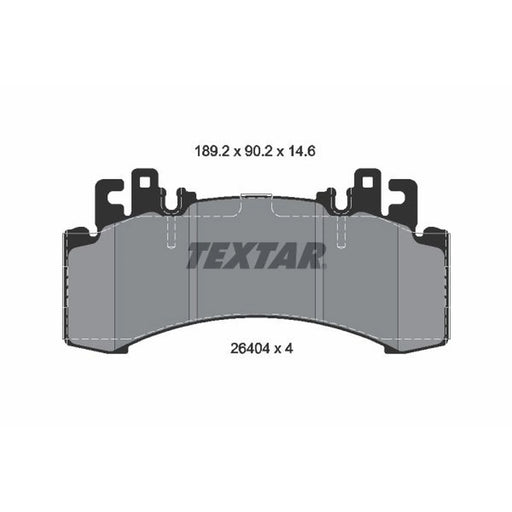 Textar Front Brake Pad Set 2640401
