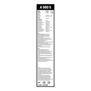 Bosch Aerotwin Wiper Blade Set 600mm + 475mm — A980S fits Aiways U5 2020 on