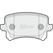 Fahren Rear Brake Pad Set FBP3244