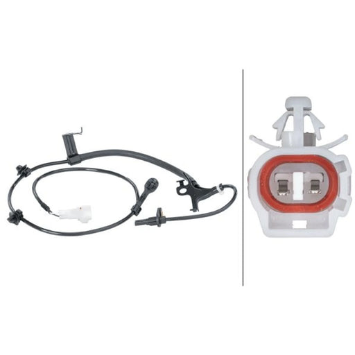 Hella ABS Wheel Speed Sensor Front Left fits Toyota Yaris Hatchback 2012-2020