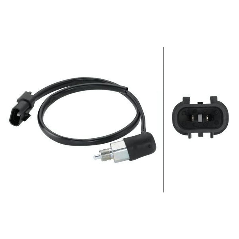 Hella Reverse Light Switch Connectors fits Hyundai Amica 1998-2008 1.0 1.1