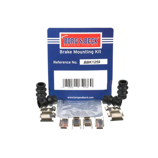 Borg & Beck Brake Pad Accessory Fitting Kit Front BBK1259