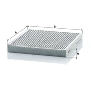 MANN-FILTER Cabin Air Filter (Pollen Filter) Driver's Side Int fits Smart Fortwo