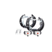 Bosch Brake Shoe Set Axle Kit fits Mercedes-Benz A-Class 1997-2004