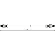 Apec Brake Hydraulic Hose Line Rear fits Ford Courier Box Body 1996-2003 1.3 1.8