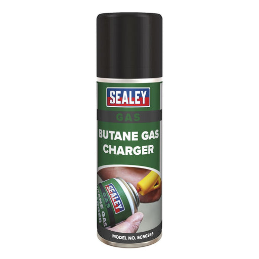Sealey Butane Gas Refill 200ml Pack of 6 SCS035 Sealey - Dynamic Drive
