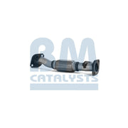 BM Catalysts Exhaust Pipe OD fits Kia Rio IV 2017 on 1.25