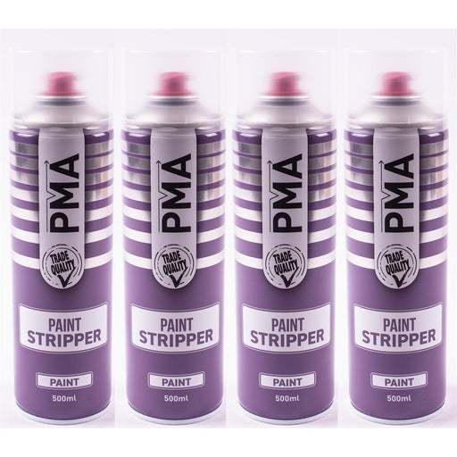 4X Paint Stripper PMA Aerosol Paint Remover 500ml Bodyshop Car PMA - Dynamic Drive