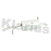 Klarius Box With Tail Pipe Rear fits Citroën C3 Aircross I 2017 on 1.2