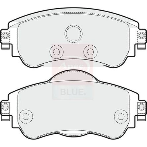 Apec Front Brake Pad Set PD3717