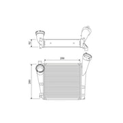 Valeo Intercooler (Charge Air Cooler) 818394