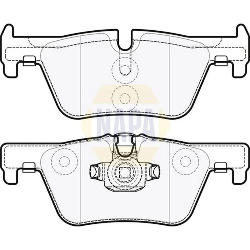 NAPA Rear Brake Pad Set NBP1323