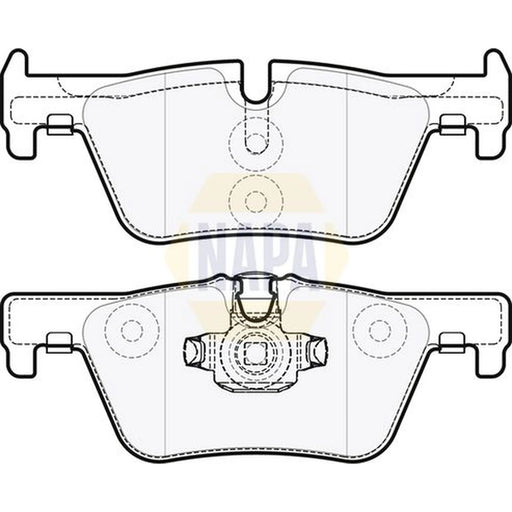 NAPA Rear Brake Pad Set NBP1323