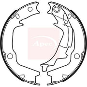 Apec Parking Brake Shoe Set fits Hyundai Getz 2002-2010 1.4 1.5 1.6