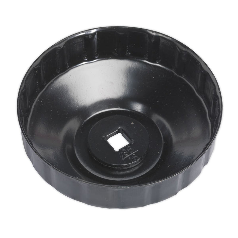 Sealey Oil Filter Cap Wrench96mm x 18 Flutes VS7006.V2-24 Sealey - Dynamic Drive
