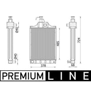 Mahle Engine Radiator
