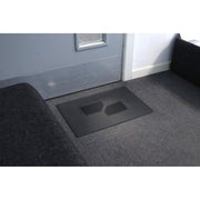 Streetwize Rubber Universal Mat - Medium Rectangular Streetwize Accessories  - Dynamic Drive