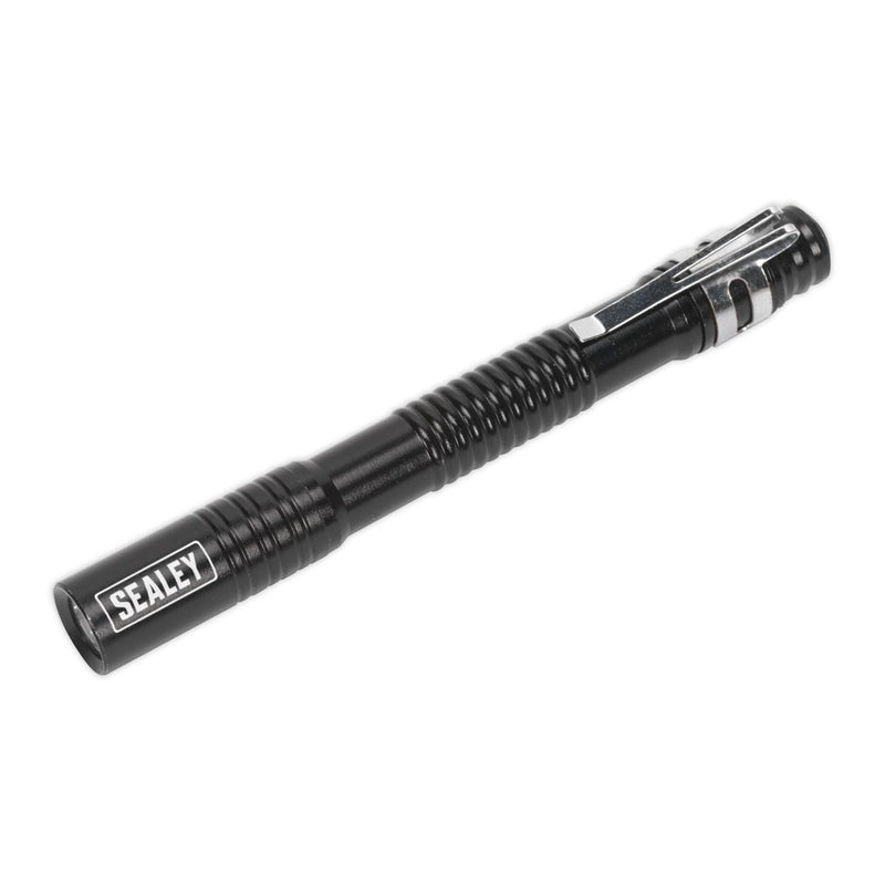 Sealey Aluminium Penlight 0.5W LED 2 x AAA Cell LED043 Sealey - Dynamic Drive