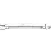 Borg & Beck Brake Hydraulic Hose Line outer BBH8346