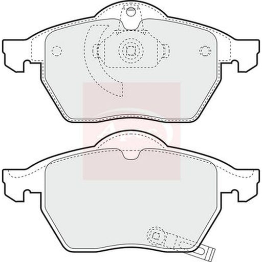 Apec Front & Rear Brake Discs & Pads fits Opel Astra G 2000-2001 2.0