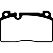 Abtex Front Brake Pad Set PLU4629
