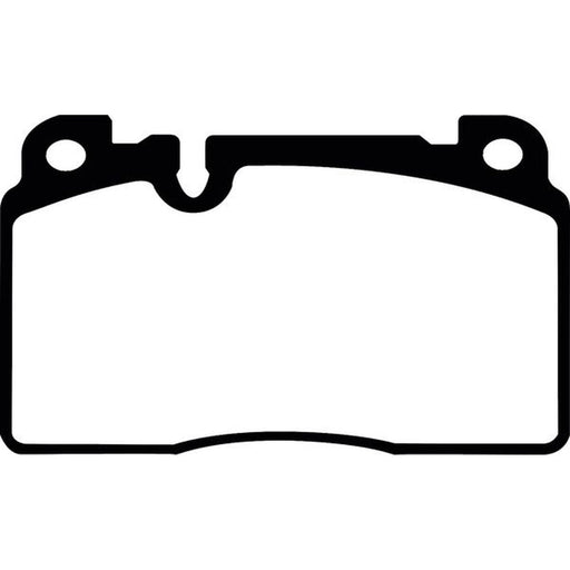 Abtex Front Brake Pad Set fits Audi A6 C7 2012-2018 1.8 2.0 2.8 3.0