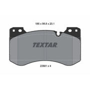 Textar Front Brake Pad Set 2289101