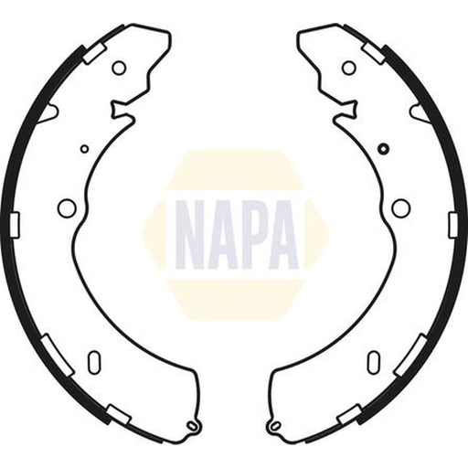 NAPA Brake Shoe Set Axle Kit NBS1074