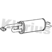 Klarius Box With Tail Pipe Rear fits Chevrolet Matiz 2005-2013 0.8 1.0