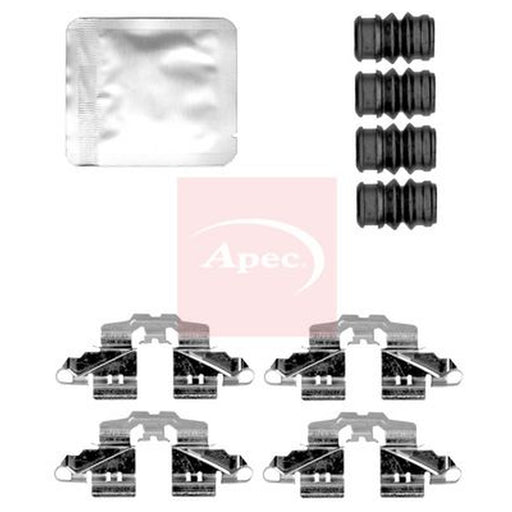 Apec Brake Pad Accessory Fitting Kit Rear fits Suzuki Baleno 2016 on 1.0 1.2