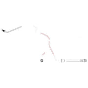 Apec Brake Hydraulic Hose Line Rear Right fits Volvo S60 II 2010-2015