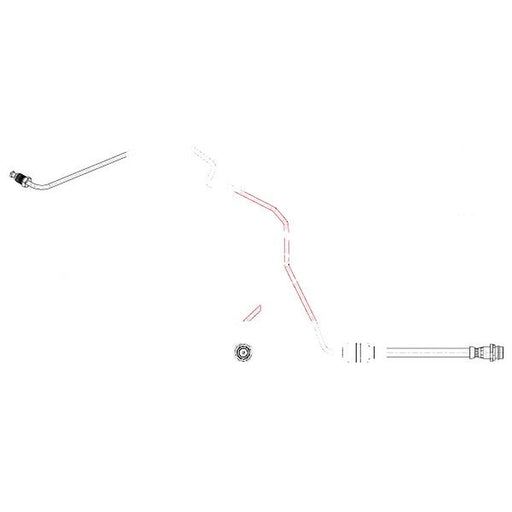 Apec Brake Hydraulic Hose Line inner HOS4557