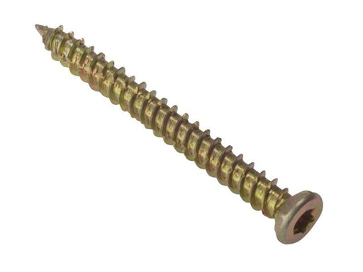Forgefix Concrete Frame Screw ZYP 7.5 x 42mm Box 100 ForgeFix - Dynamic Drive
